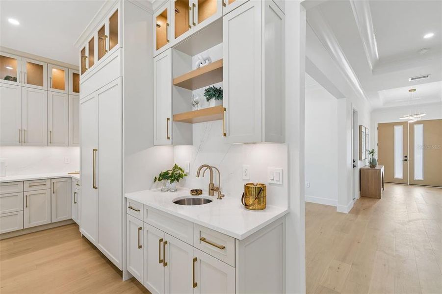 Furnished interior view inside a new home in , Tampa (Image 16).