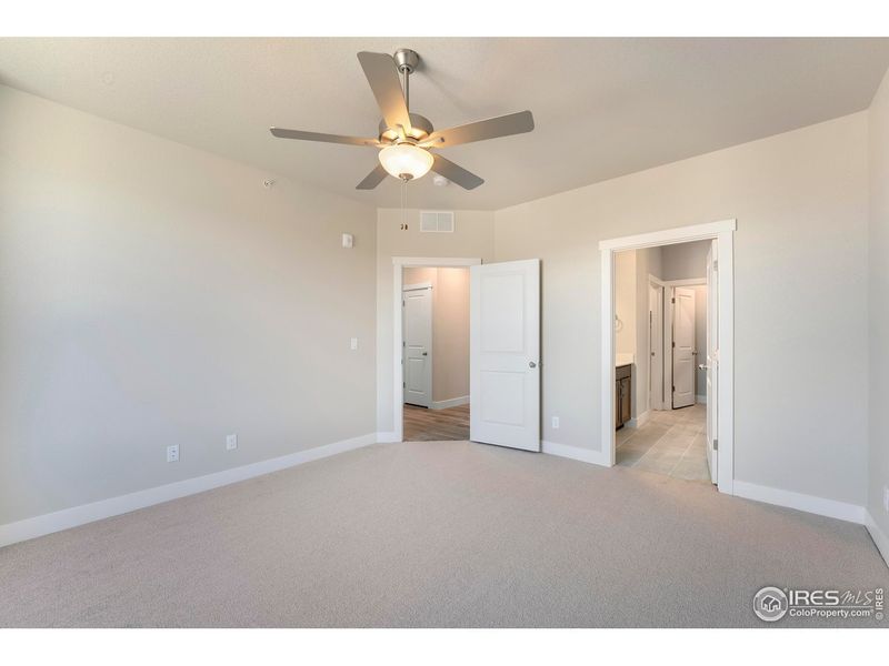 Spacious, unfurnished interior of a new home in Wilder at Timnath Ranch, Timnath (Image 19).