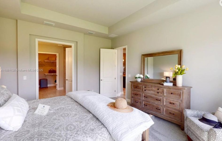 Furnished interior view inside a new home in Westlake Single Family, Ormond Beach (Image 16). Furnished interior view inside a new home in Westlake Single Family, Ormond Beach (Image 16).