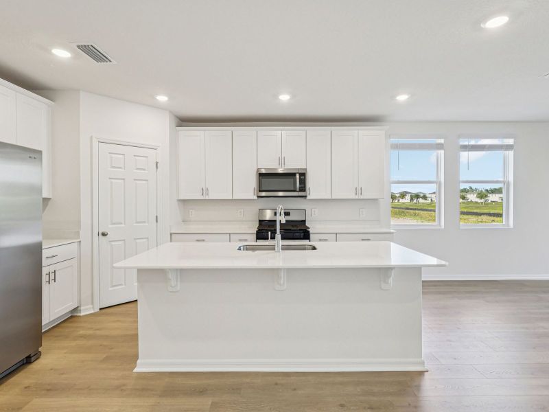 Furnished interior view inside a new home in The Reserve at Twin Lakes, St. Cloud (Image 3).