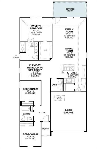 2D floor plan layout of this home in Forest Park, Princeton, TX (Image 3). 2D floor plan layout of this home in Forest Park, Princeton, TX (Image 3).