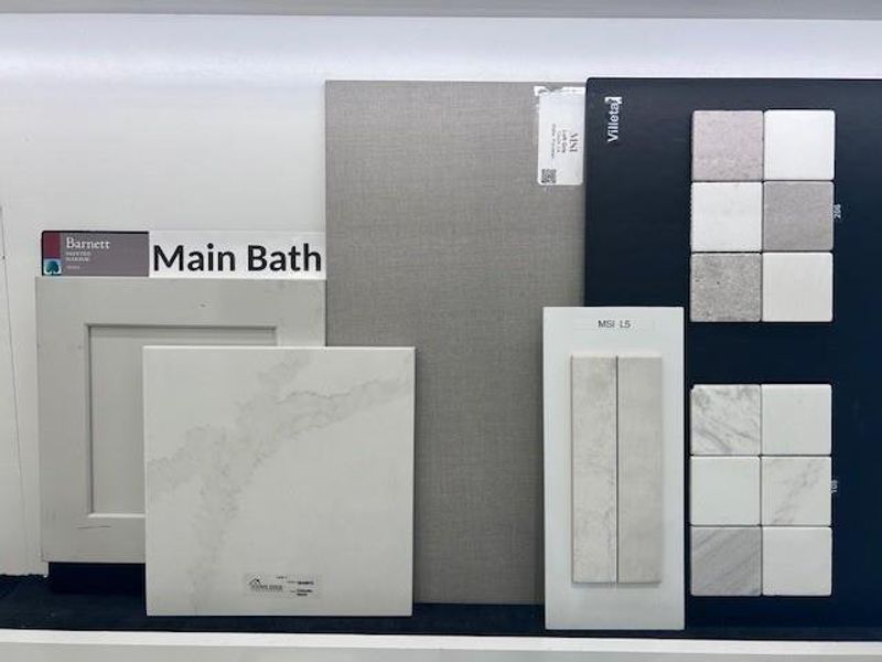 Main Bath Selections Main Bath Selections
