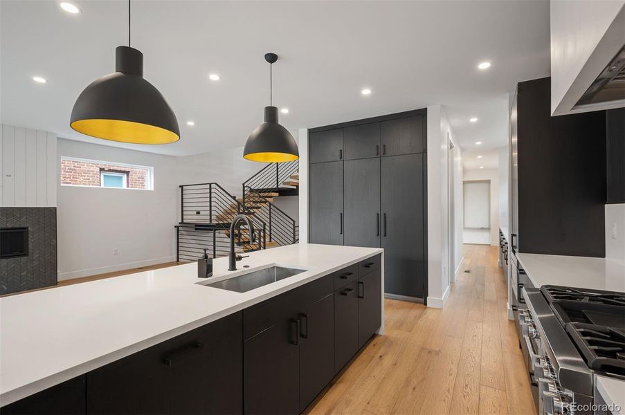 Furnished interior view inside a new home in , Denver (Image 15).