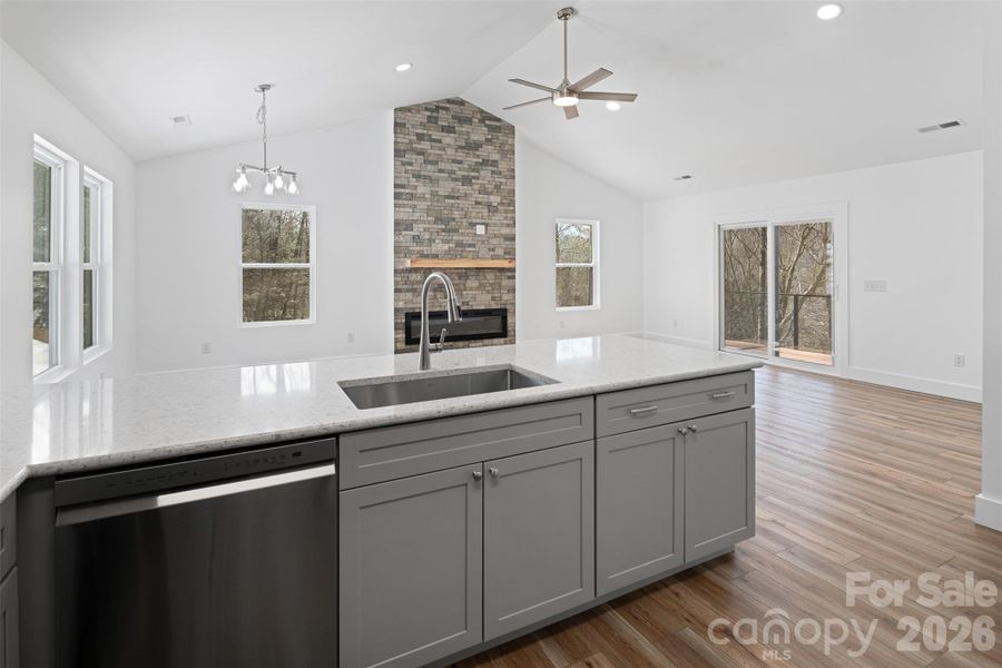 Furnished interior view inside a new home in , Purlear (Image 10). Furnished interior view inside a new home in , Purlear (Image 10).