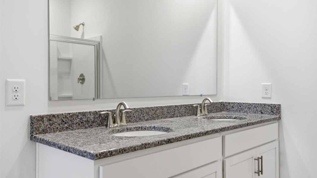 Close-up of interior finishes inside a home in Millstone Village, Morristown (Image 10).