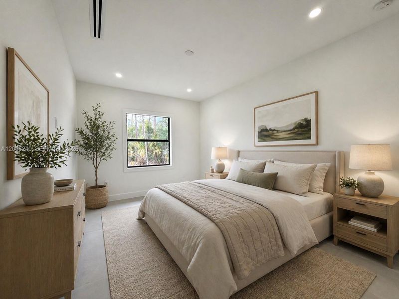 Furnished interior view inside a new home in , Naples (Image 7).