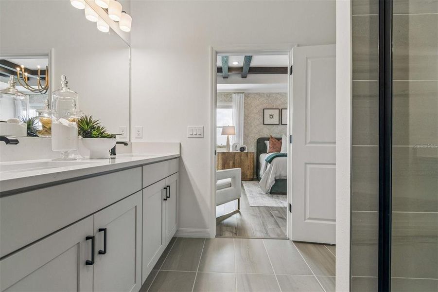 Furnished interior view inside a new home in Coasterra, Palmetto (Image 34).