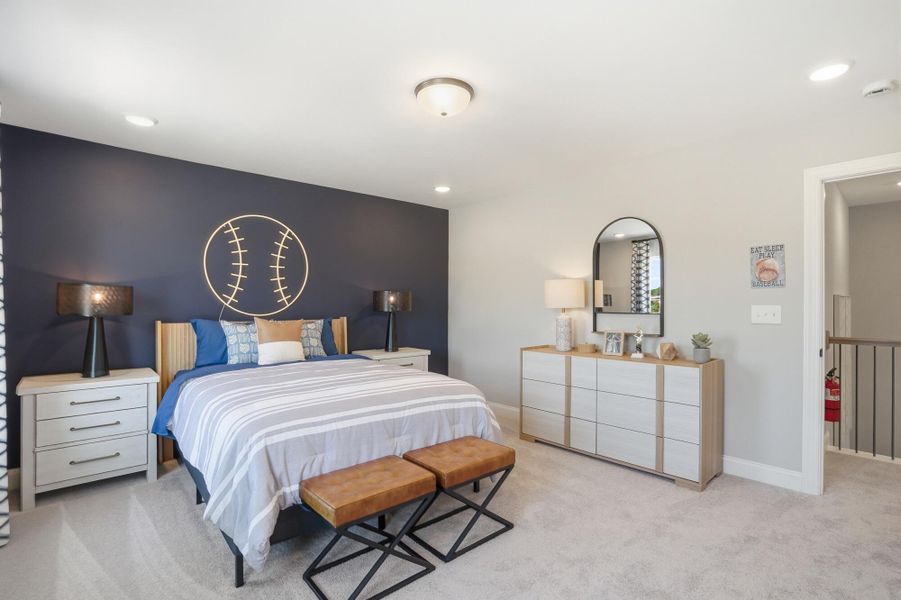 Furnished interior view inside a new home in Ashton Park, Monroe (Image 24).