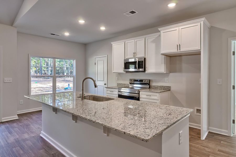 Furnished interior view inside a new home in , Orangeburg (Image 10).