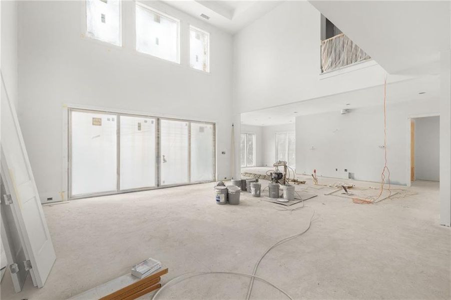 In-progress construction of a new home in , Marietta, GA (Image 8).