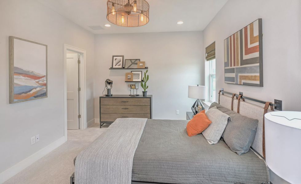Furnished interior view inside a new home in Middlebourne, St. Johns (Image 36).