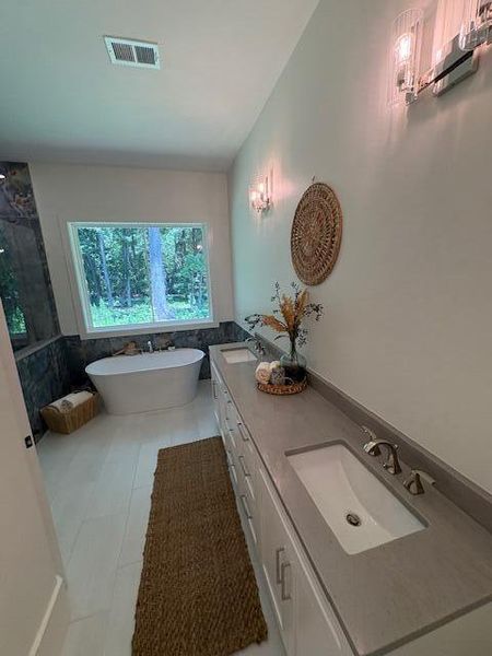 Furnished interior view inside a new home in , Johns Island (Image 31).