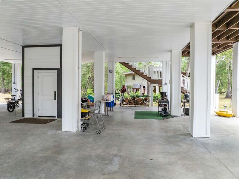 Exterior details and patio area of a home in , Branford (Image 43).