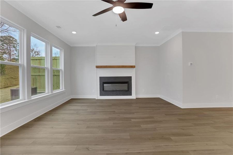 Spacious, unfurnished interior of a new home in , Dawsonville (Image 21).