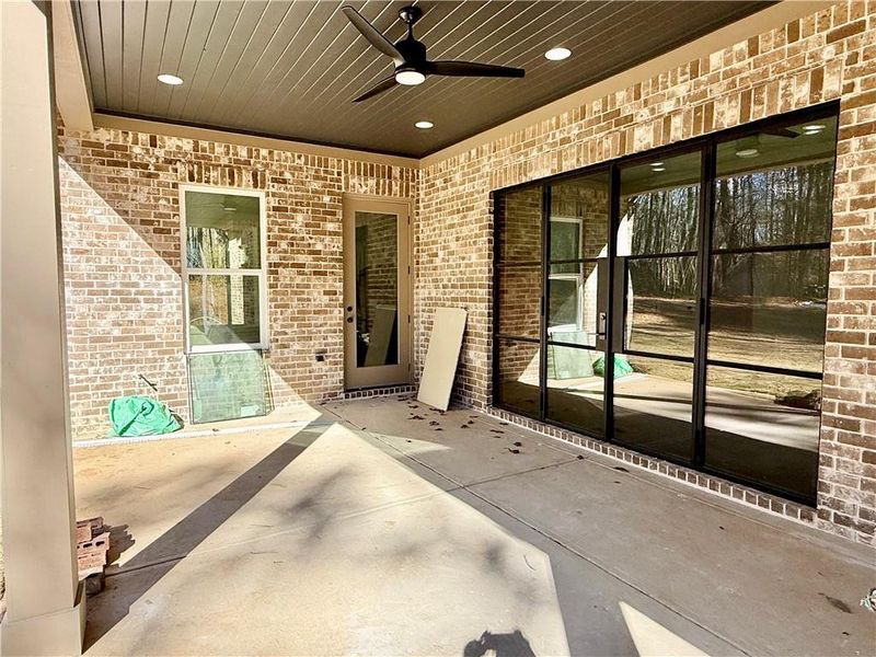 Exterior details and patio area of a home in , Lawrenceville (Image 3).