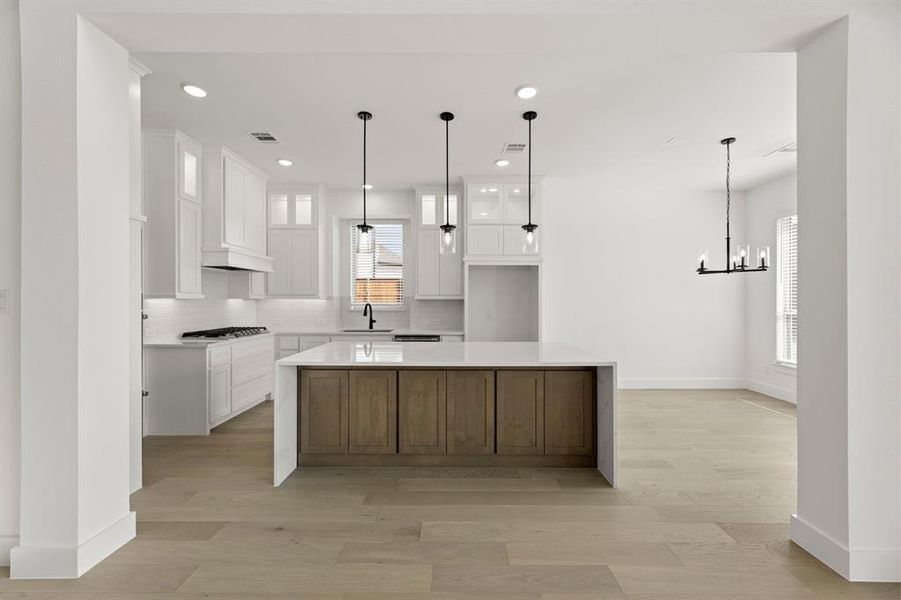 Furnished interior view inside a new home in Cambridge Estates - Harwood, Prosper (Image 12).