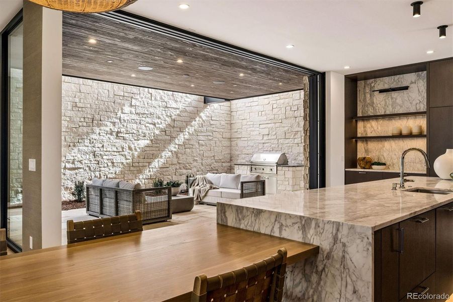 Furnished interior view inside a new home in , Denver (Image 28).