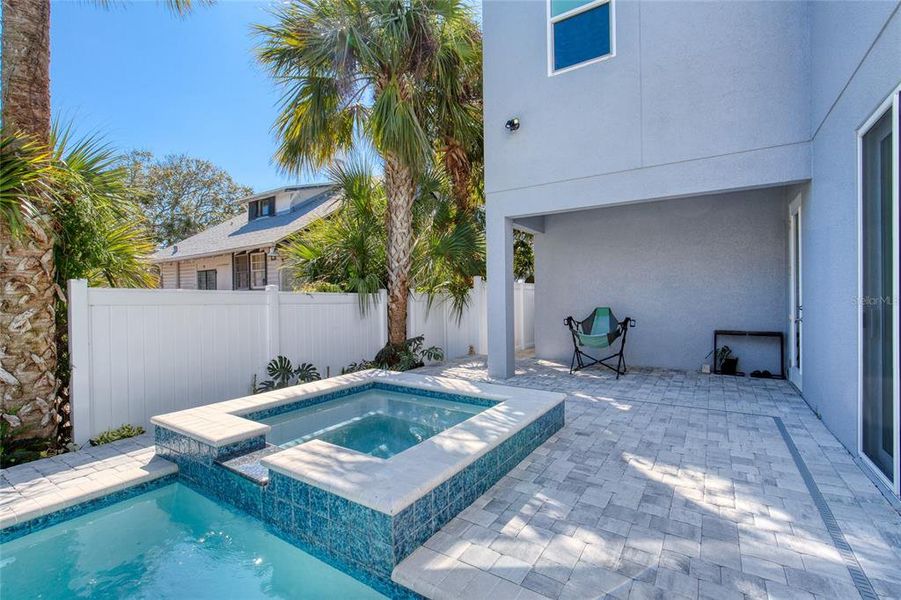 Exterior details and patio area of a home in , Daytona Beach (Image 50).