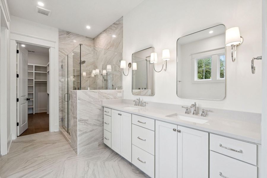 Furnished interior view inside a new home in , Mount Pleasant (Image 13).