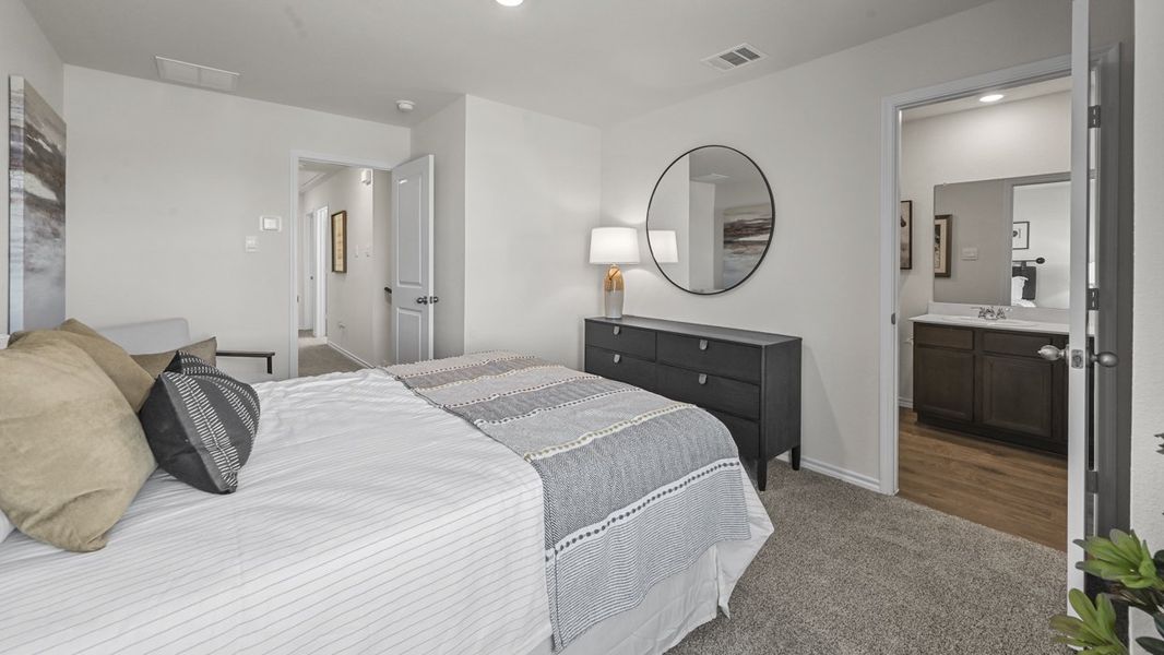 Furnished interior view inside a new home in Cartwright Mays, Crandall (Image 23).