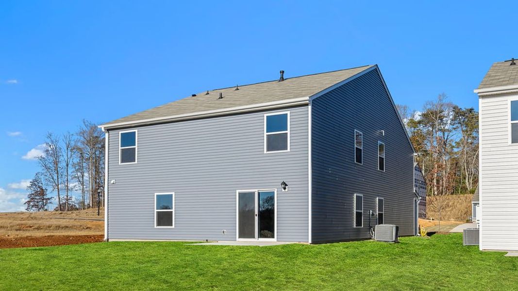 Exterior details and patio area of a home in Harrier Point, Woodruff (Image 20).