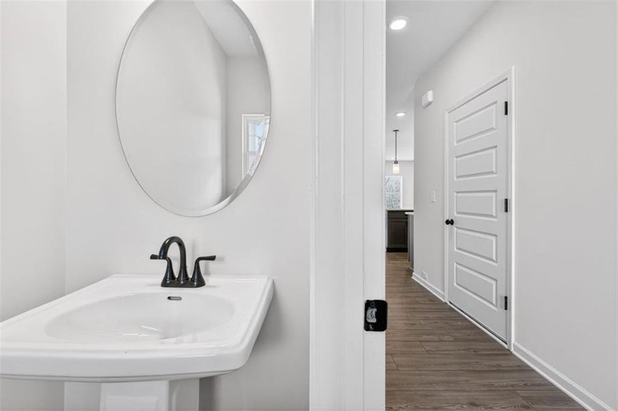 Furnished interior view inside a new home in Sanders Park, Austell (Image 17).