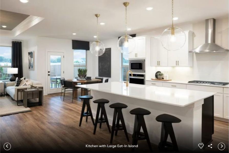 Interior photos- Photo of Pulte model home with same floor plan, not of actual home listed.