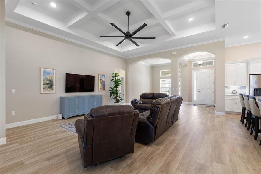 Furnished interior view inside a new home in , Palm Coast (Image 15).