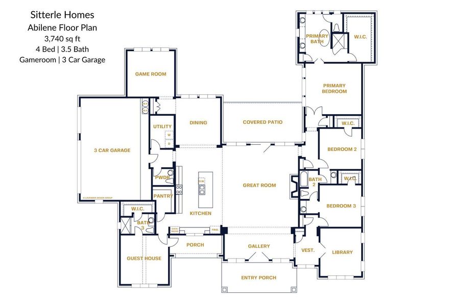 2D floor plan layout of this home in , Austin, TX (Image 3).