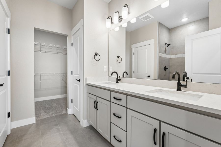 Furnished interior view inside a new home in Northfield at Old Town, Fort Collins (Image 5).