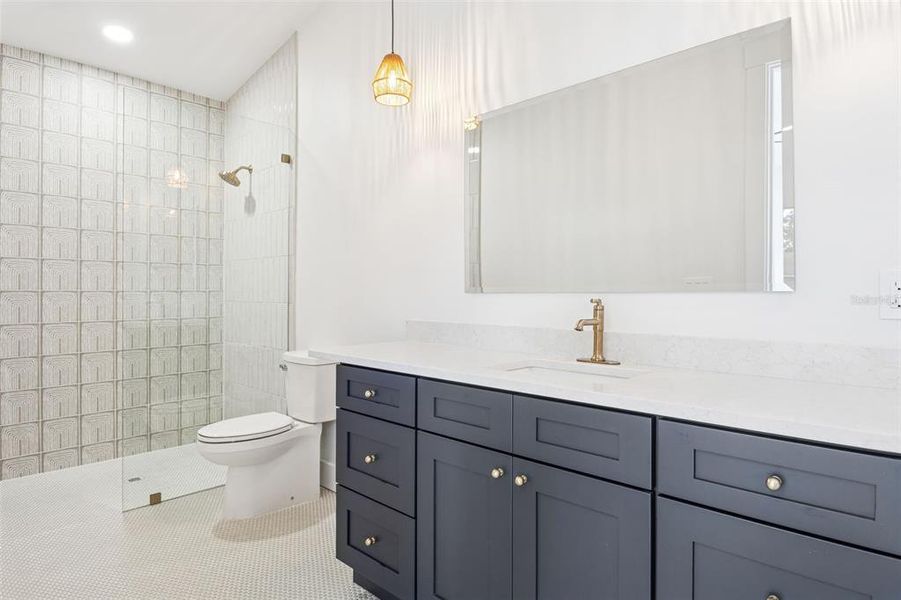 Furnished interior view inside a new home in , Tampa (Image 17). Furnished interior view inside a new home in , Tampa (Image 17).