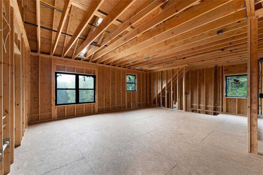 In-progress construction of a new home in , Kingston, GA (Image 13).