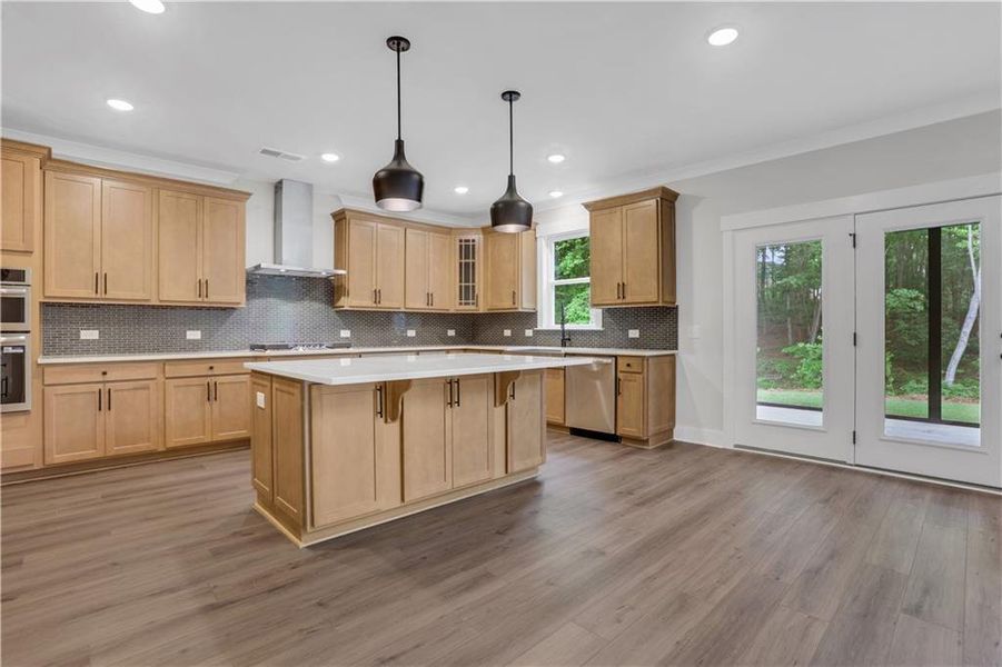 Furnished interior view inside a new home in Arbor West, Dawsonville (Image 13).