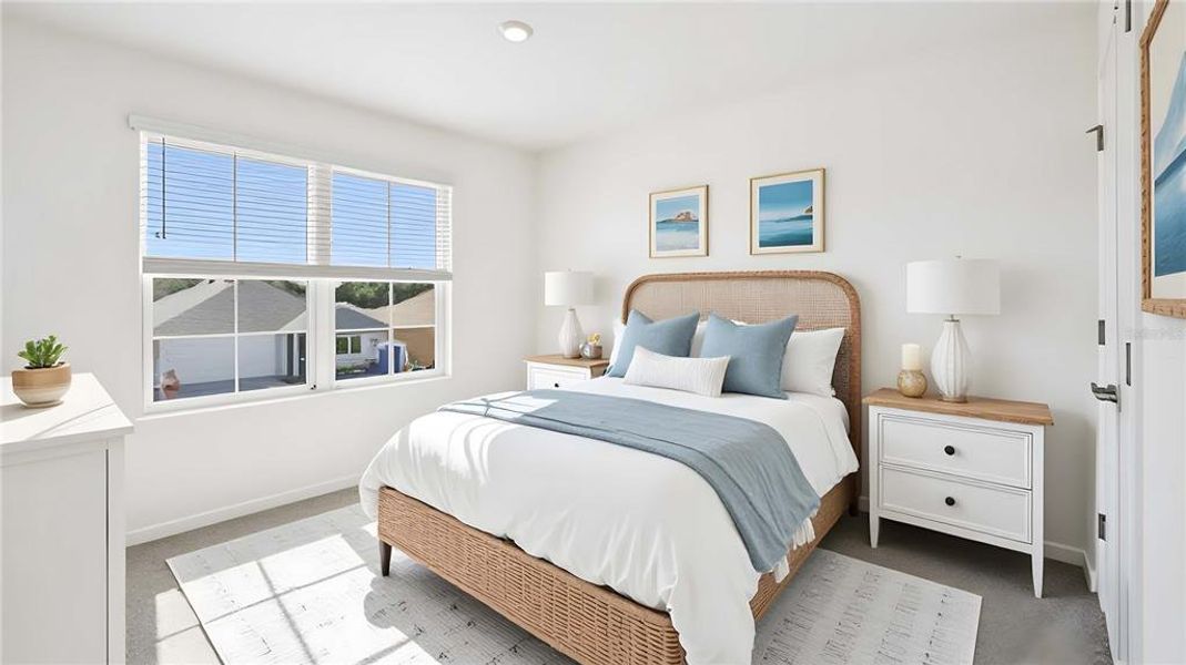 Furnished interior view inside a new home in Briarwood, Alachua (Image 3).