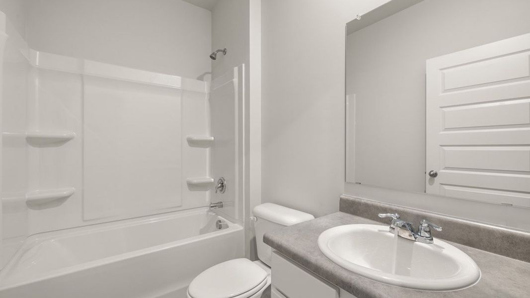 Furnished interior view inside a new home in Estates at Deer Hollow, Grovetown (Image 10). Furnished interior view inside a new home in Estates at Deer Hollow, Grovetown (Image 10).