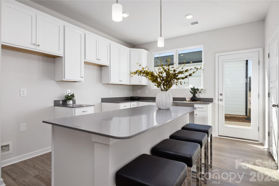 Furnished interior view inside a new home in Edgewood Preserve, Huntersville (Image 12). Furnished interior view inside a new home in Edgewood Preserve, Huntersville (Image 12).