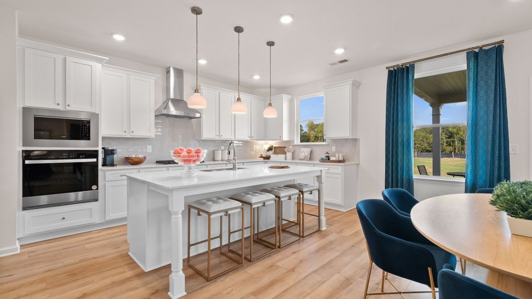Furnished interior view inside a new home in Hamilton Lakes, Lawrenceville (Image 15).