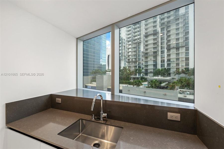 Close-up of interior finishes inside a home in Aston Martin Residences, Miami (Image 14).