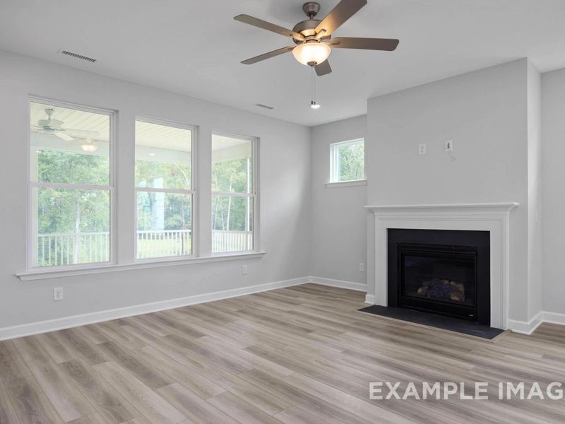 Spacious, unfurnished interior of a new home in Retreat at North Main, Lillington (Image 20).