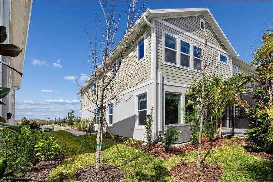 Exterior details and patio area of a home in , Parrish (Image 26).