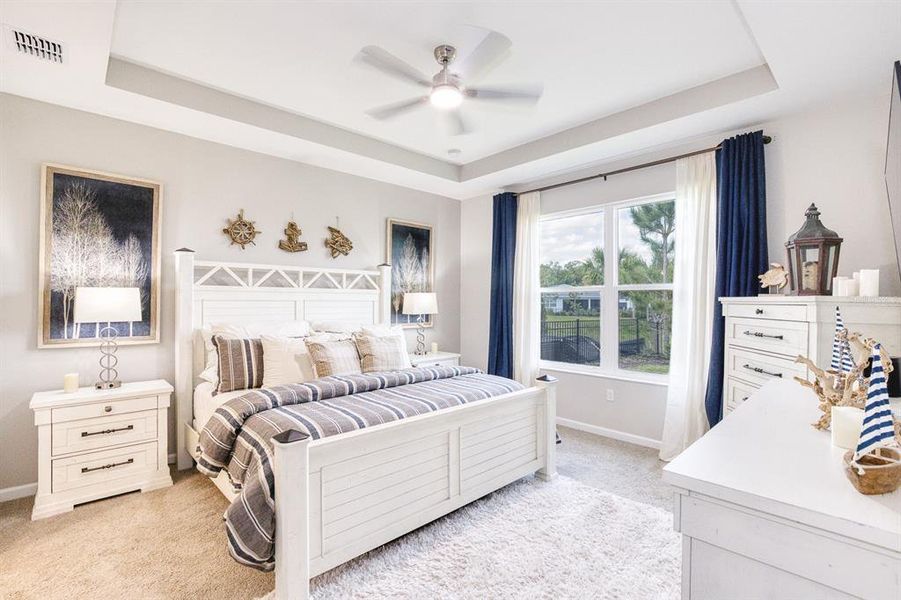 Furnished interior view inside a new home in , Deland (Image 8).