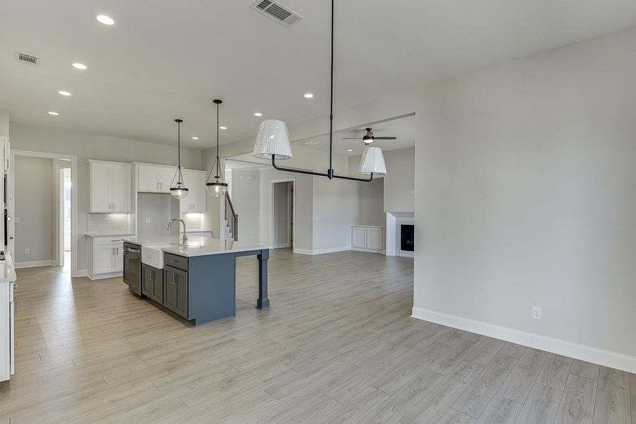 Furnished interior view inside a new home in , Buford (Image 12).