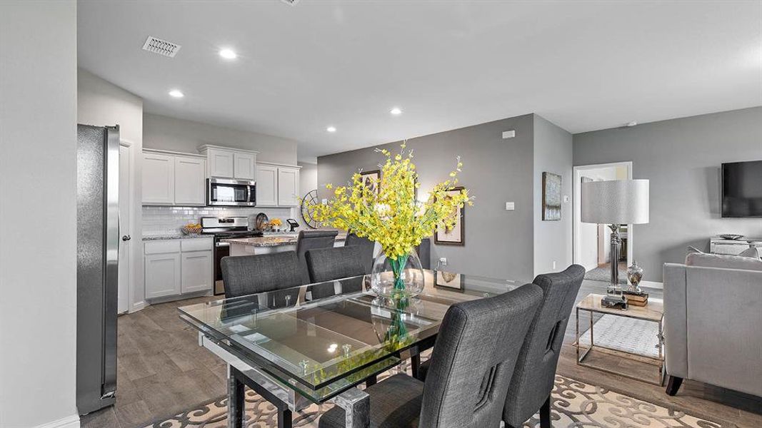 Furnished interior view inside a new home in , Boyd (Image 11).