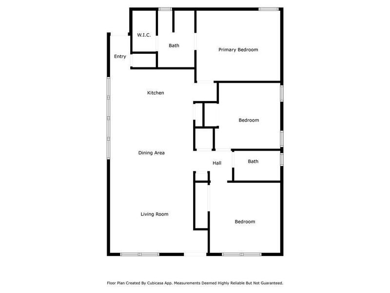 2D floor plan layout of this home in , Atlanta, GA (Image 5).