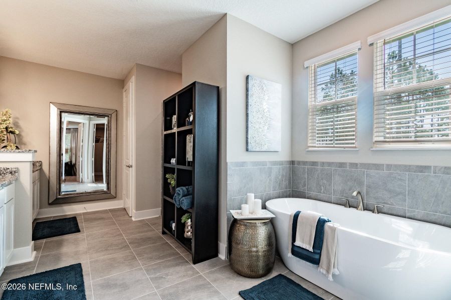 Furnished interior view inside a new home in , Hilliard (Image 16).