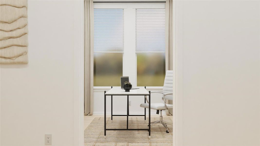 Furnished interior view inside a new home in Anniston, Katy (Image 21).