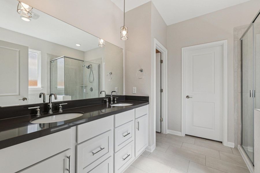 Furnished interior view inside a new home in Emory Crossing 50s, Hutto (Image 4). Furnished interior view inside a new home in Emory Crossing 50s, Hutto (Image 4).