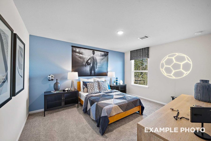 Furnished interior view inside a new home in Emberly, Beasley (Image 6).