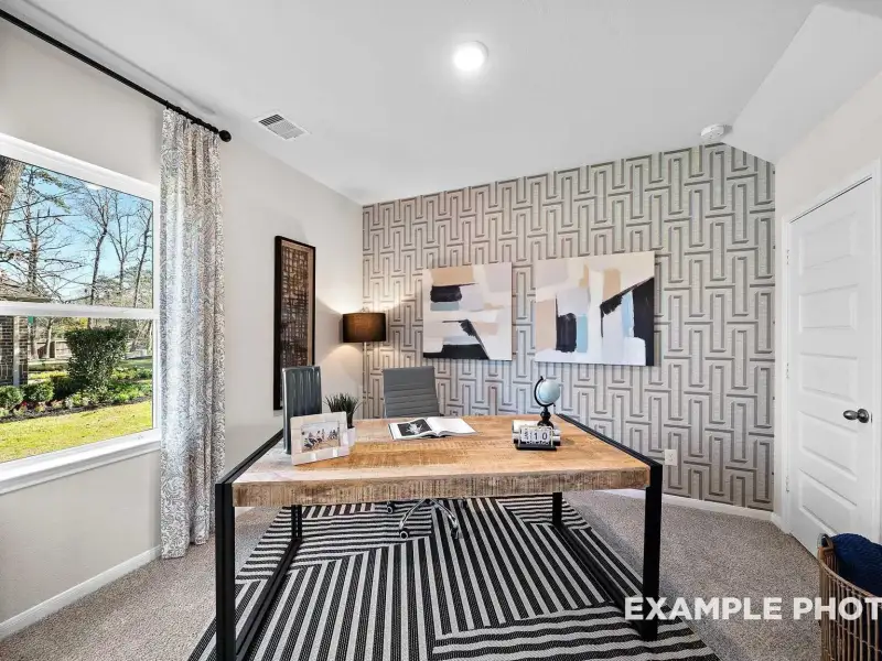 Furnished interior view inside a new home in Liberty Estates, Cleveland (Image 16).