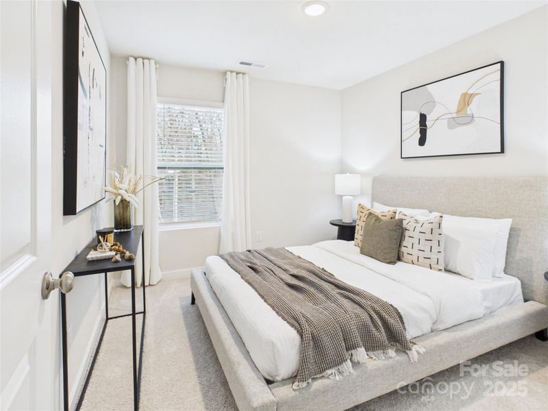 Furnished interior view inside a new home in Kinghurst Cove, Charlotte (Image 16).